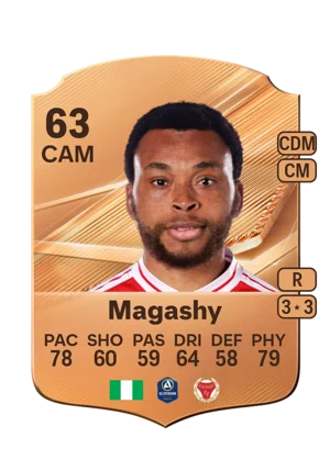 Magashy - 63 - Rare EA FC 27 card