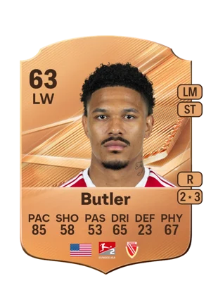 Butler - 63 - Rare EA FC 27 card