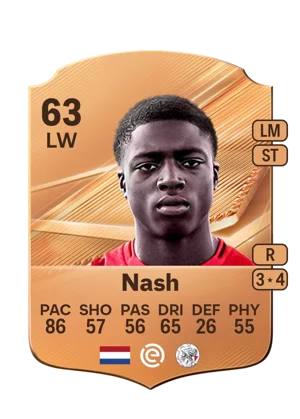 Nash - 63 - Rare EA FC 27 card