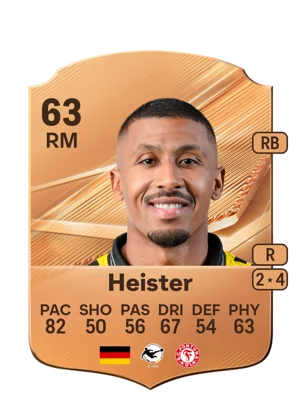 Heister - 63 - Rare EA FC 27 card