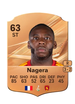 Nagera - 63 - Rare EA FC 27 card