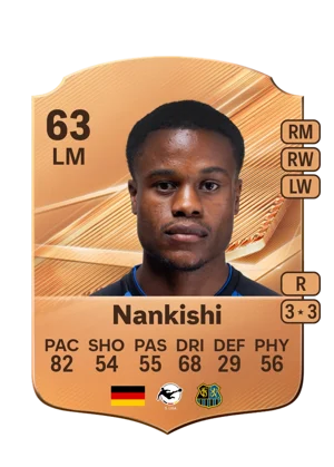 Nankishi - 63 - Rare EA FC 27 card