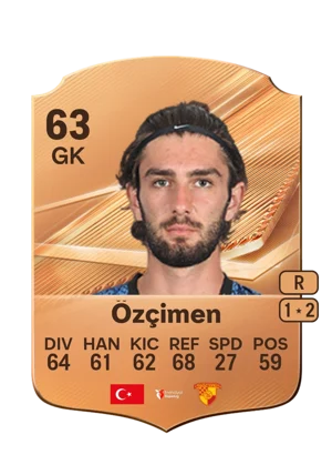 Özçimen - 63 - Rare EA FC 27 card