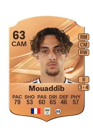 Mouaddib - 63 - Rare EA FC 27 card
