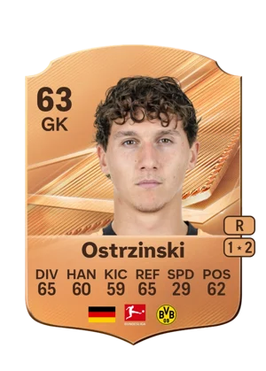 Ostrzinski - 63 - Rare EA FC 27 card
