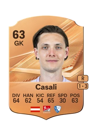Casali - 63 - Rare EA FC 27 card
