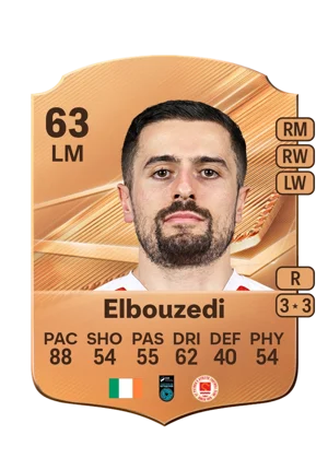 Elbouzedi - 63 - Rare EA FC 27 card