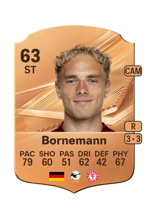 Bornemann - 63 - Rare EA FC 27 card