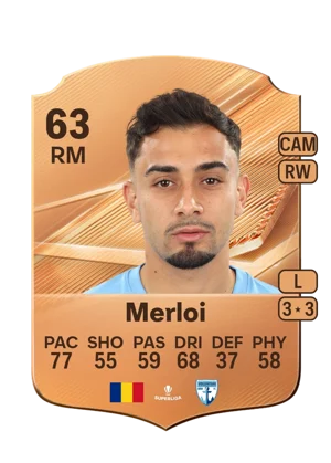 Merloi - 63 - Rare EA FC 27 card
