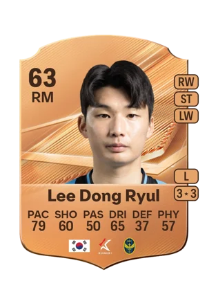 Lee Dong Ryul - 63 - Rare EA FC 27 card