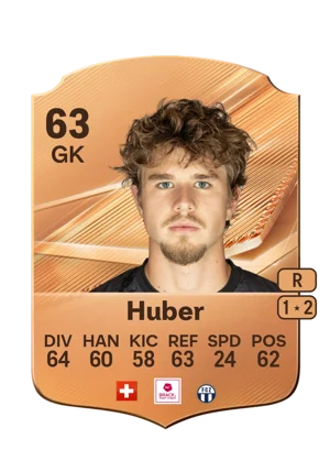 Huber - 63 - Rare EA FC 27 card