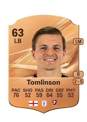 Tomlinson - 63 - Rare EA FC 27 card