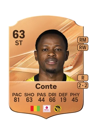 Conte - 63 - Rare EA FC 27 card