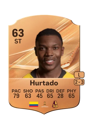 Hurtado - 63 - Rare EA FC 27 card