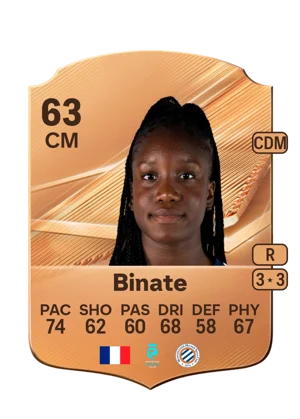 Binate - 63 - Rare EA FC 27 card