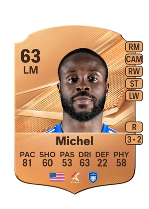Michel - 63 - Rare EA FC 27 card