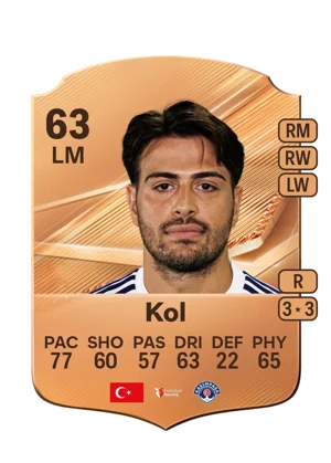 Kol - 63 - Rare EA FC 27 card