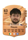 Hayes - 63 - Rare