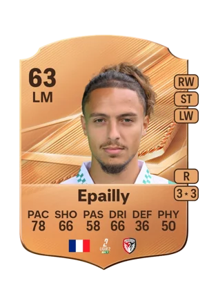 Epailly - 63 - Rare EA FC 27 card