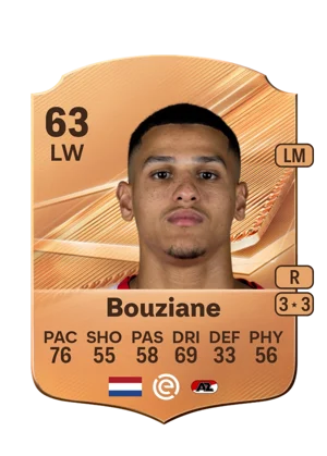 Bouziane - 63 - Rare EA FC 27 card