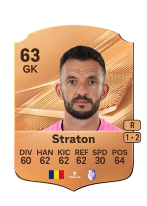 Straton - 63 - Rare EA FC 27 card