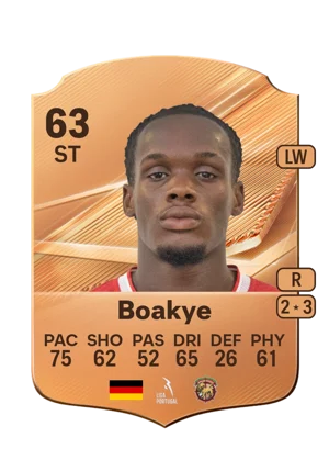 Boakye - 63 - Rare EA FC 27 card