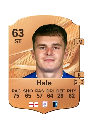 Hale - 63 - Rare EA FC 27 card