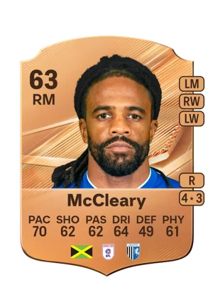 McCleary - 63 - Rare EA FC 27 card