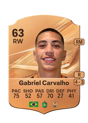 Gabriel Carvalho - 63 - Rare EA FC 27 card