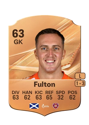 Fulton - 63 - Rare EA FC 27 card