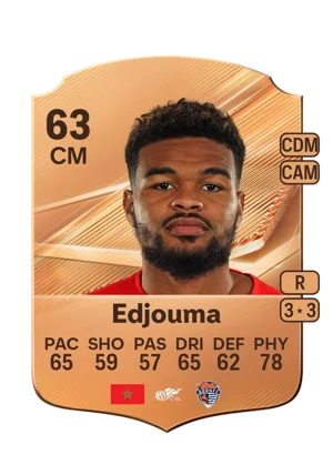 Edjouma - 63 - Rare EA FC 27 card