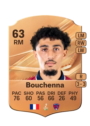 Bouchenna - 63 - Rare EA FC 27 card