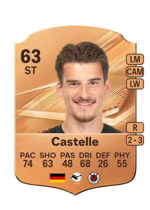 Castelle - 63 - Rare EA FC 27 card