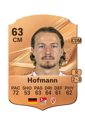 Hofmann - 63 - Rare EA FC 27 card
