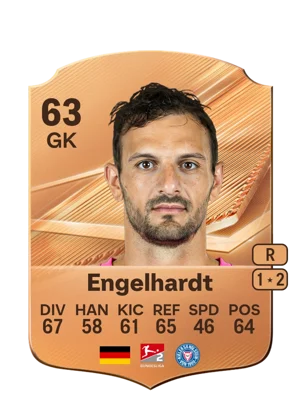 Engelhardt - 63 - Rare EA FC 27 card
