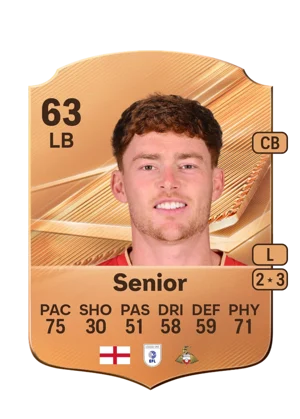Senior - 63 - Rare EA FC 27 card