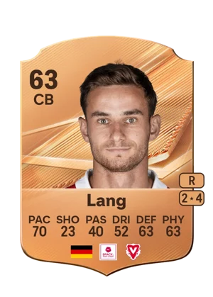 Lang - 63 - Rare EA FC 27 card