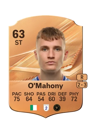 O'Mahony - 63 - Rare EA FC 27 card