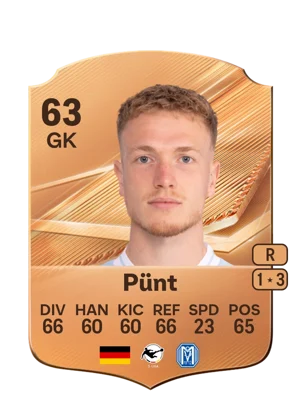 Pünt - 63 - Rare EA FC 27 card
