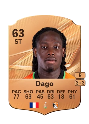 Dago - 63 - Rare EA FC 27 card