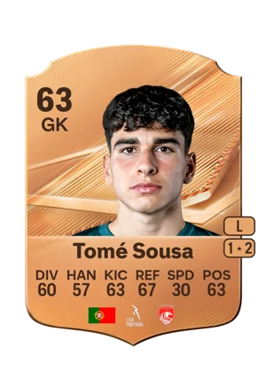 Tomé Sousa - 63 - Rare EA FC 27 card