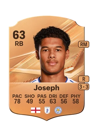 Joseph - 63 - Rare EA FC 27 card