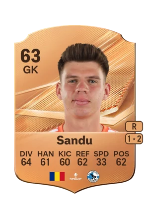 Sandu - 63 - Rare EA FC 27 card