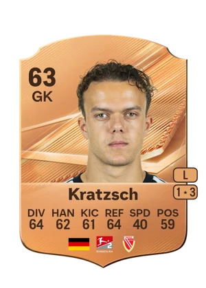 Kratzsch - 63 - Rare EA FC 27 card