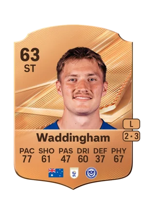 Waddingham - 63 - Rare EA FC 27 card