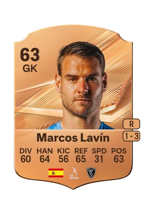 Marcos Lavín - 63 - Rare EA FC 27 card