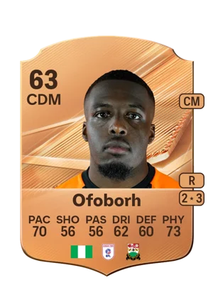 Ofoborh - 63 - Rare EA FC 27 card
