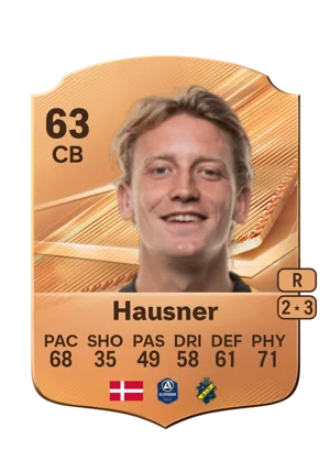 Hausner - 63 - Rare EA FC 27 card