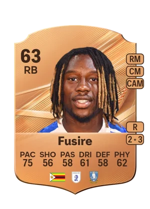Fusire - 63 - Rare EA FC 27 card