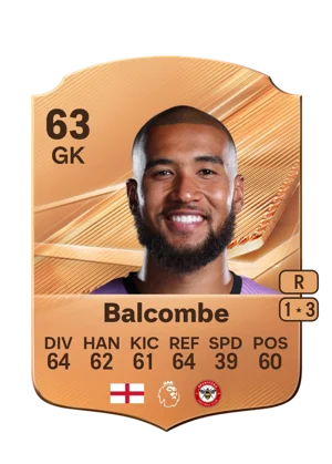 Balcombe - 63 - Rare EA FC 27 card